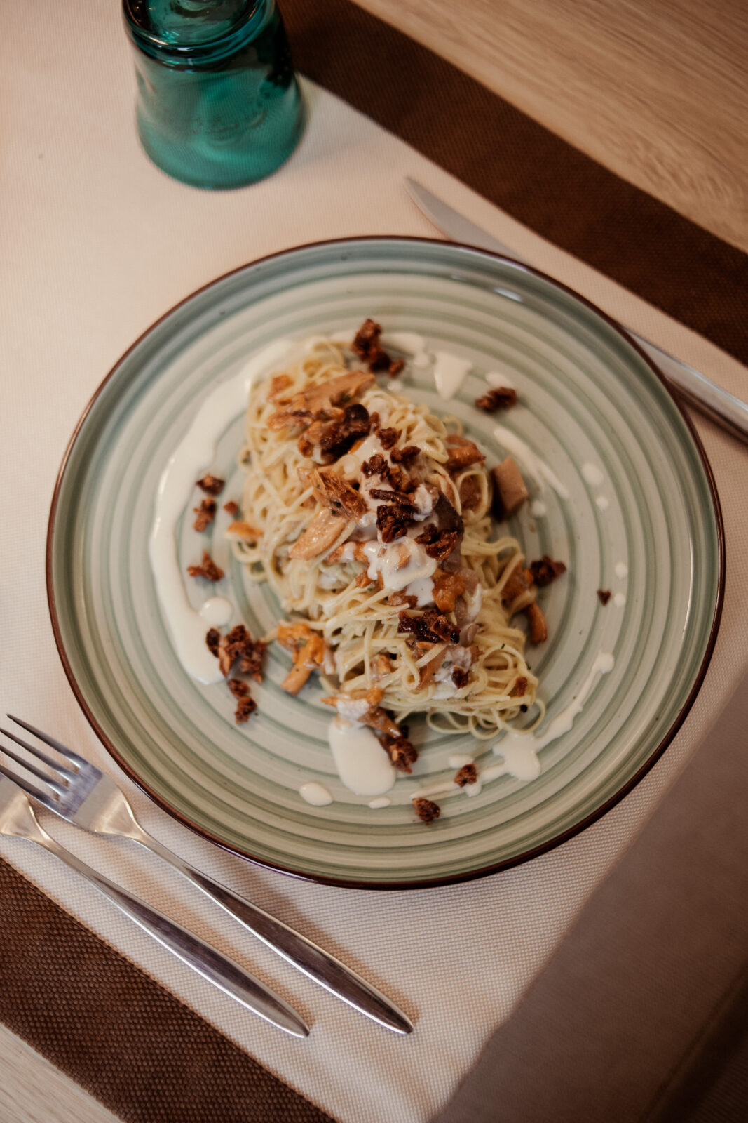 Piatto di spaghetti ristorante Zapparè
